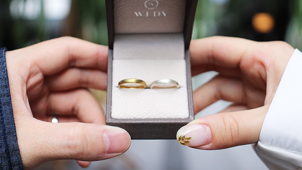 手作りリング ペアリング 結婚指輪 ウェディ クラフト